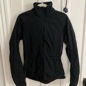 Lululemon Black Running Jacket - black size 8